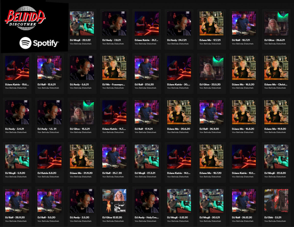 Vorschau Spotify Playlists