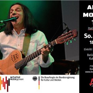 Ticket Albino Montisci Trio – So. 02.10.2022, 18:00 Uhr