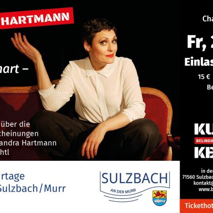 Ticket Chansons mit Sandra Hartmann: Fr. 22.03. | 20 Uhr
