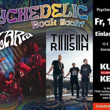Ticket Konzert: Psychedelic-Rock-Nacht mit TFNRSH und ELARA SUNSTREAK BAND: Fr. 17.05.2024